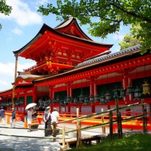 Festival Lentera Mantoro di Kuil Kasuga Taisha Nara