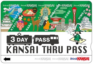 Kansai Thru Pass versi 3 hari