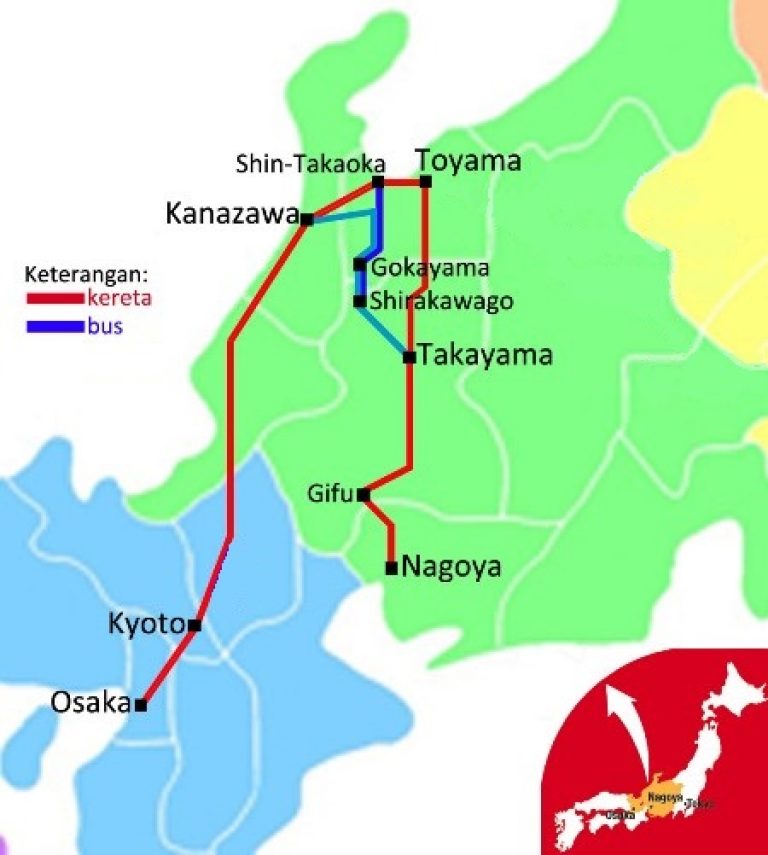 takayama hokuriku area tourist pass map